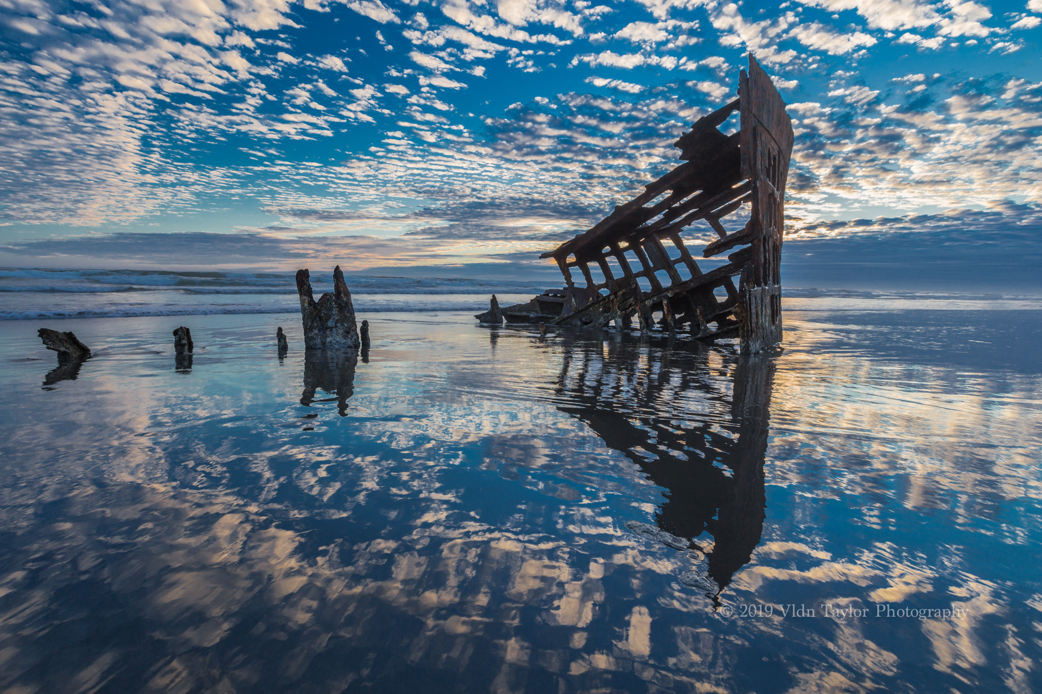 Peter Iredale in Blue