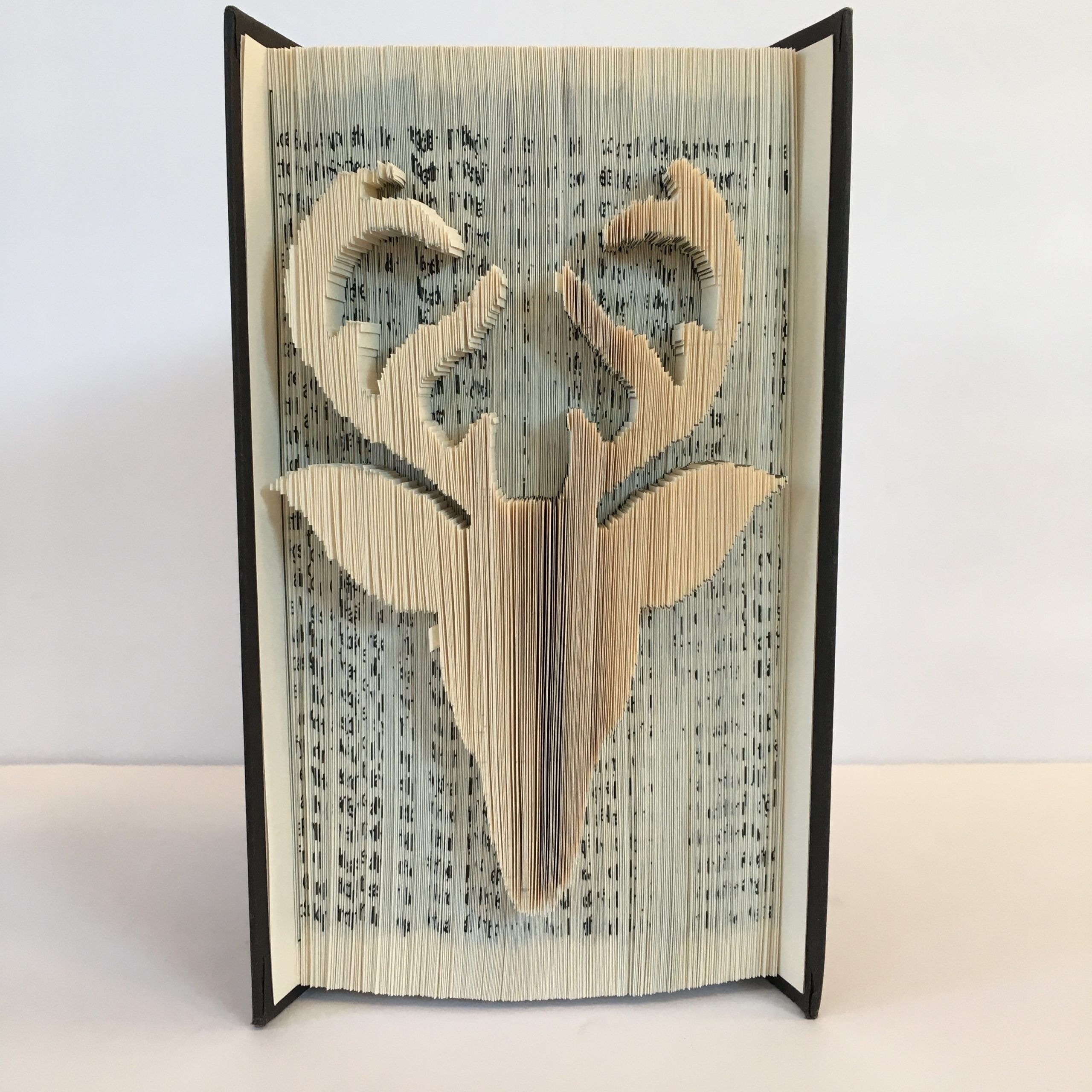 Deer Book Sculpture