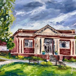 “Carnegie Library” | 12” x 16”