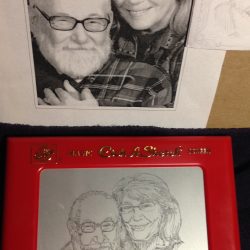 (Jeannie’s Etch A Sketch art is Preserved to prevent accidental erasure)